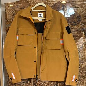 Men’s small Timberland reflective cargo multiple pocket zip up